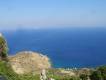 View from caves at Aspri Petra Kefalos